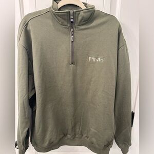 PING Men's Sage Zip-Up Sweater